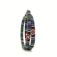 Boho Üslublu Rəngli Toxuma Kişi Bilərziyi