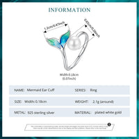 Ocean Mermaid - 925 GümüşÜzük