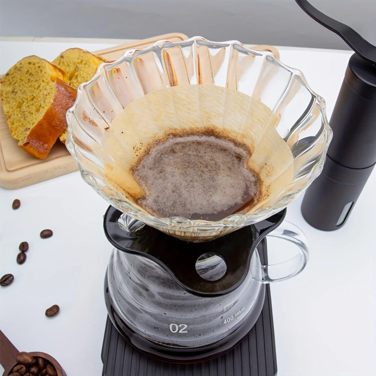 V60 Dəmləmə Qəhvə Dəsti
